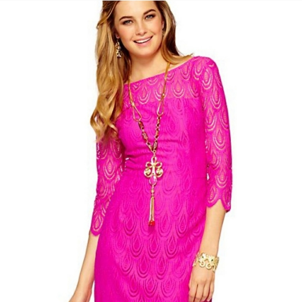 Lilly Pulitzer Hera lace sheath dress